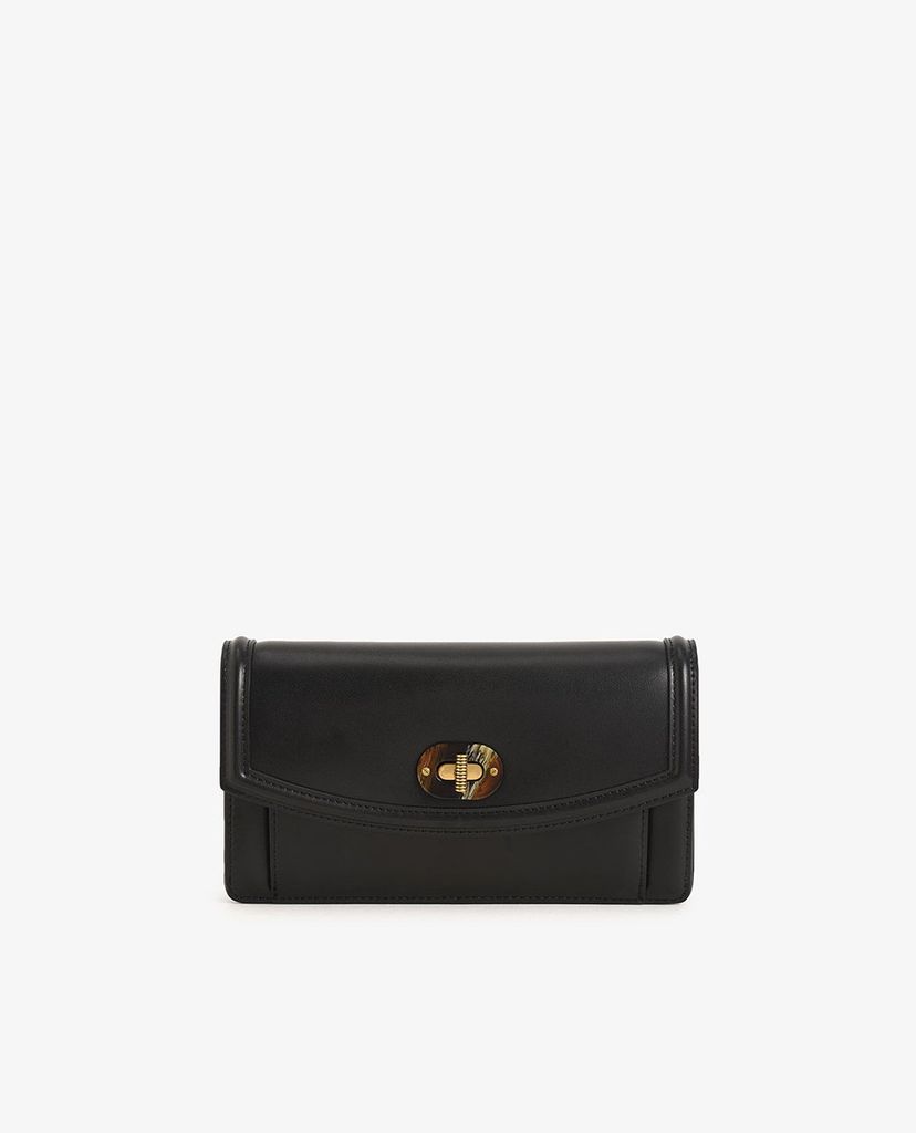 CHARLES & KEITH - Ví nữ dạng gập Stone Embellished Curved