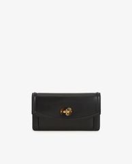 CHARLES & KEITH - Ví nữ dạng gập Stone Embellished Curved