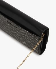 CHARLES & KEITH - Ví cầm tay nữ nắp gập dáng dài Stone Embellished