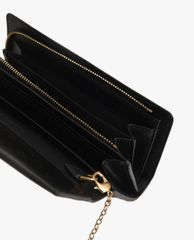 CHARLES & KEITH - Ví cầm tay nữ nắp gập dáng dài Stone Embellished