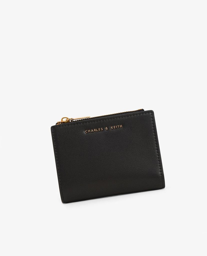 CHARLES & KEITH - Ví nữ dạng gập Mini Top Zip