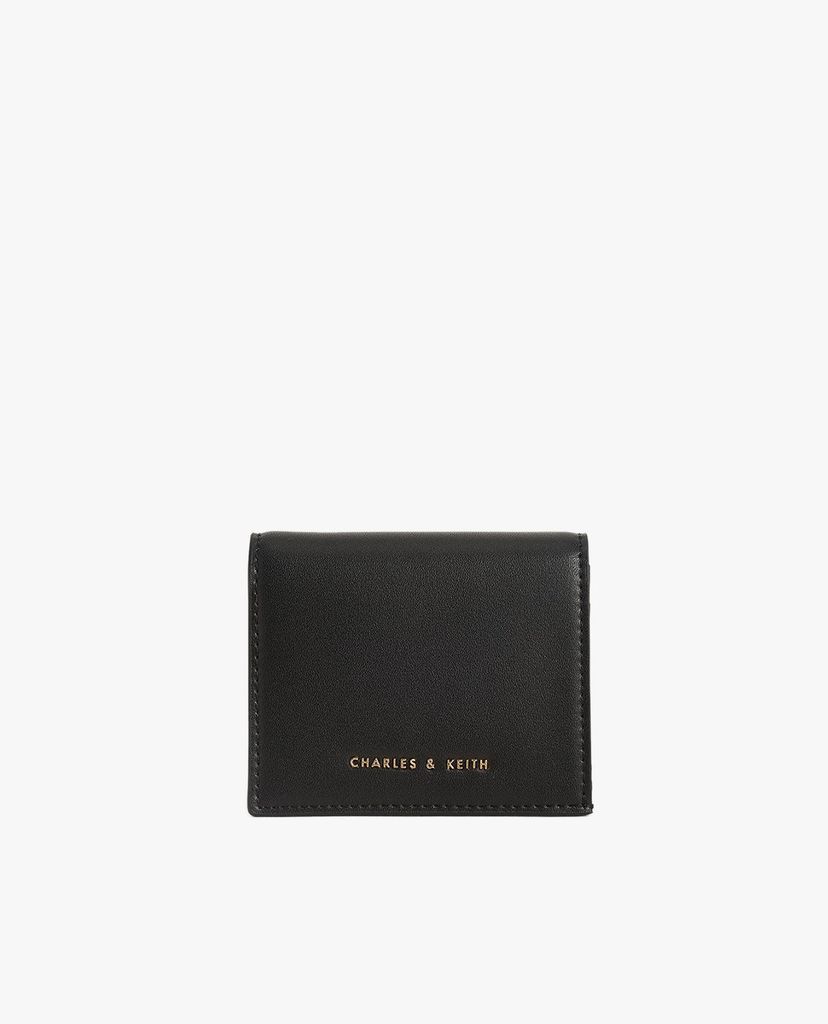 CHARLES & KEITH - Ví nữ mini dạng gập Zip Around