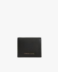 CHARLES & KEITH - Ví nữ mini dạng gập Zip Around