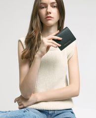 CHARLES & KEITH - Ví nữ mini dạng gập Zip Around