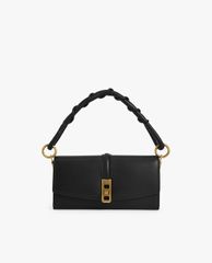 CHARLES & KEITH - Ví cầm tay nữ chữ nhật Coiled Top