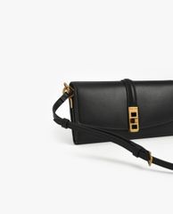 CHARLES & KEITH - Ví cầm tay nữ chữ nhật Coiled Top