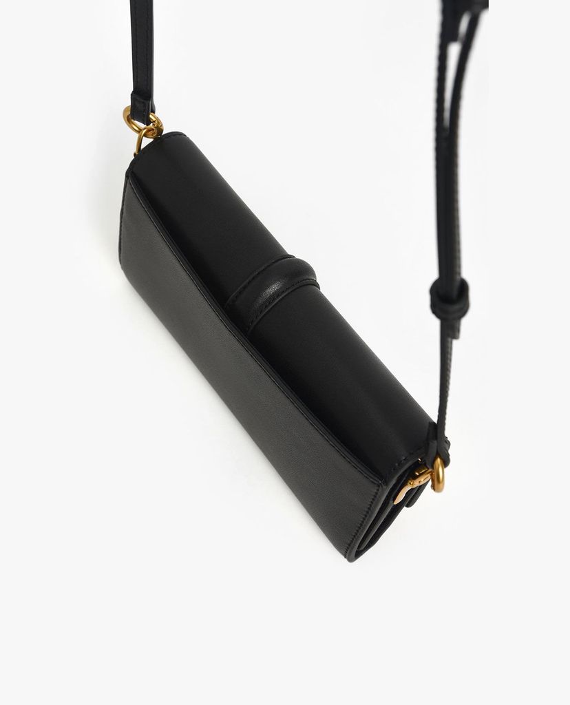 CHARLES & KEITH - Ví cầm tay nữ chữ nhật Coiled Top