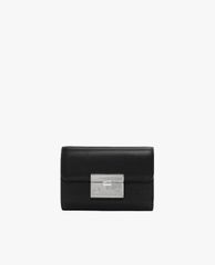 CHARLES & KEITH - Ví nữ nắp gập phối zip thời trang