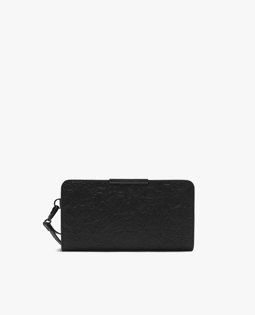 CHARLES & KEITH - Ví cầm tay dáng dài phối khóa zip Mini Long