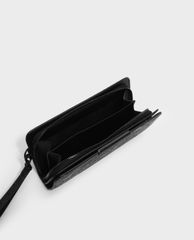CHARLES & KEITH - Ví cầm tay dáng dài phối khóa zip Mini Long
