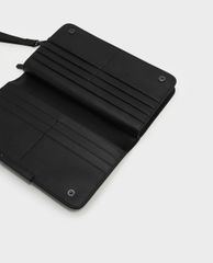 CHARLES & KEITH - Ví cầm tay dáng dài phối khóa zip Mini Long
