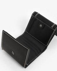 CHARLES & KEITH - Ví nữ dạng gập Stitch Trim Turn Lock