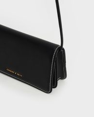 CHARLES & KEITH - Ví cầm tay nữ chữ nhật thời trang