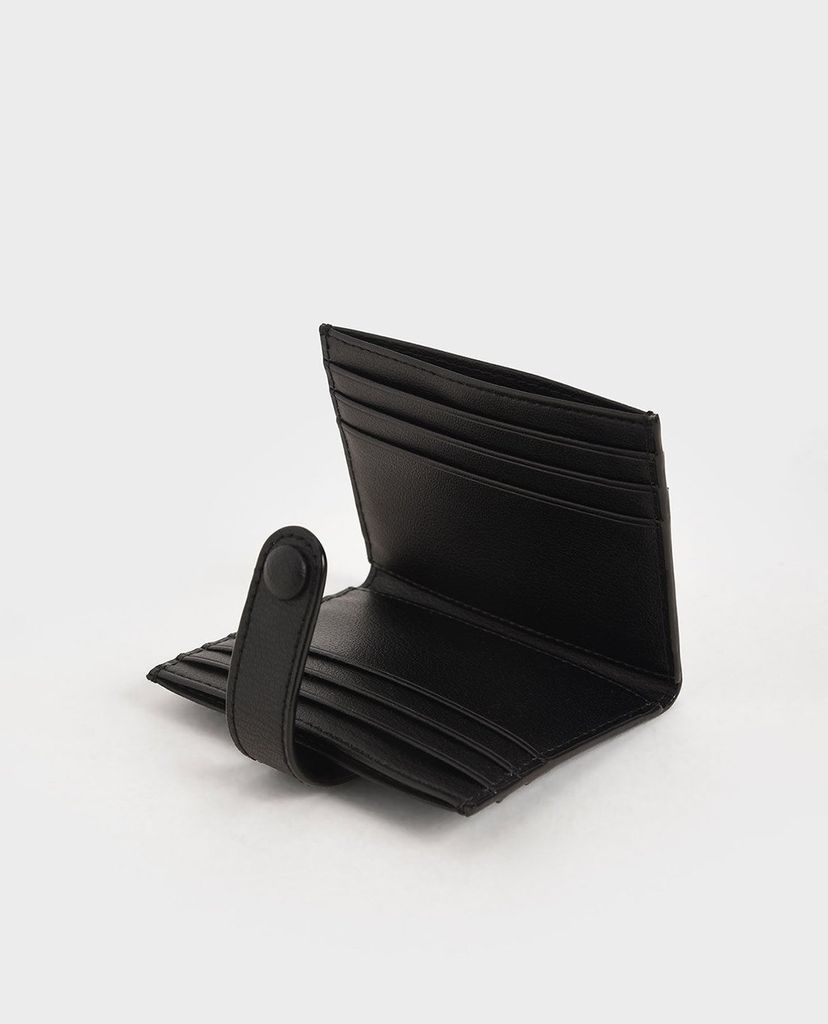 CHARLES & KEITH - Ví đựng name card nữ Snap Button
