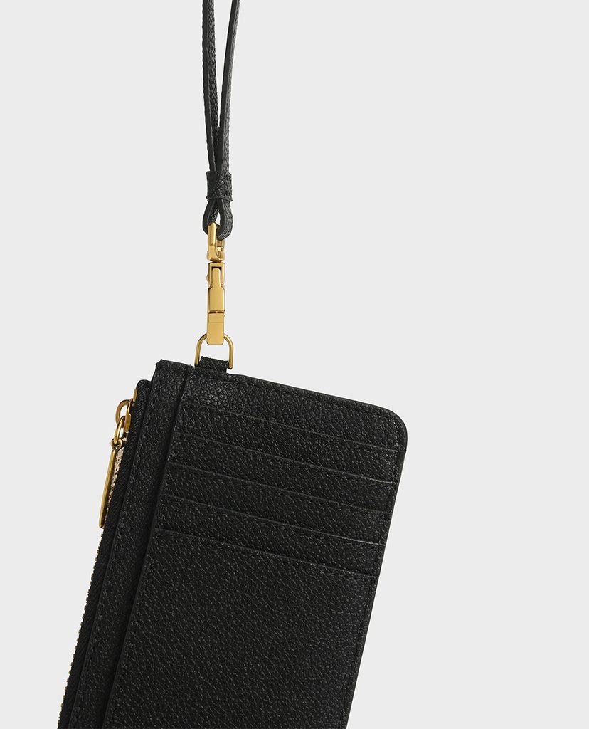 CHARLES & KEITH - Ví đựng name card Top Zip