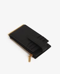 CHARLES & KEITH - Ví đựng name card nữ Zip & Snap Button
