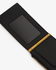 CHARLES & KEITH - Ví đựng name card nữ Zip & Snap Button