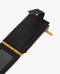 CHARLES & KEITH - Ví đựng name card nữ Zip & Snap Button