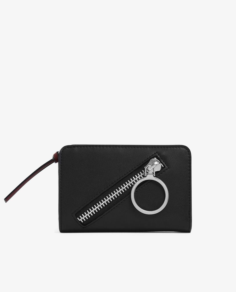 CHARLES & KEITH - Ví nữ chữ nhật Ring Detail Zip Around