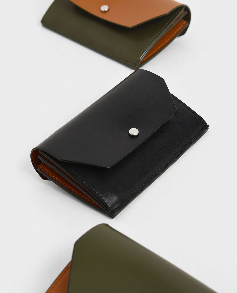 CHARLES & KEITH - Ví nữ Reversible Front Flap