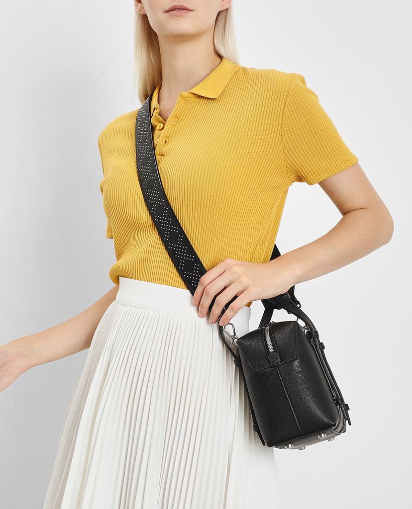 CHARLES & KEITH - Dây đeo túi rời Double X Print Bag