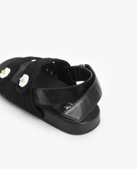 CHARLES & KEITH - Giày sandals trẻ em Flower Embellished