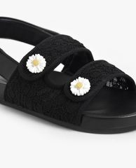 CHARLES & KEITH - Giày sandals trẻ em Flower Embellished