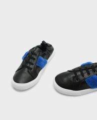 CHARLES & KEITH - Giày sneaker trẻ em Furry Stripe