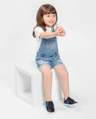 CHARLES & KEITH - Giày sneaker trẻ em Furry Stripe