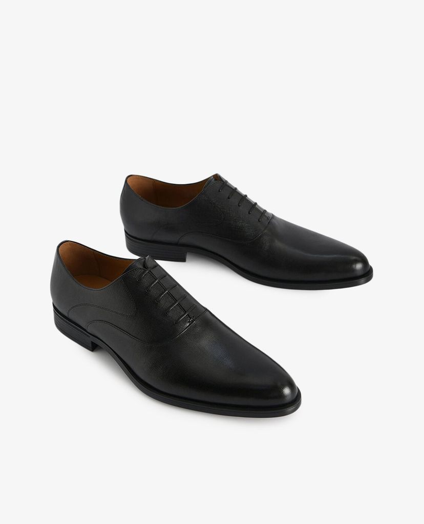 PEDRO - Giày oxford nam mũi nhọn Textured Leather
