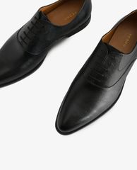 PEDRO - Giày oxford nam mũi nhọn Textured Leather