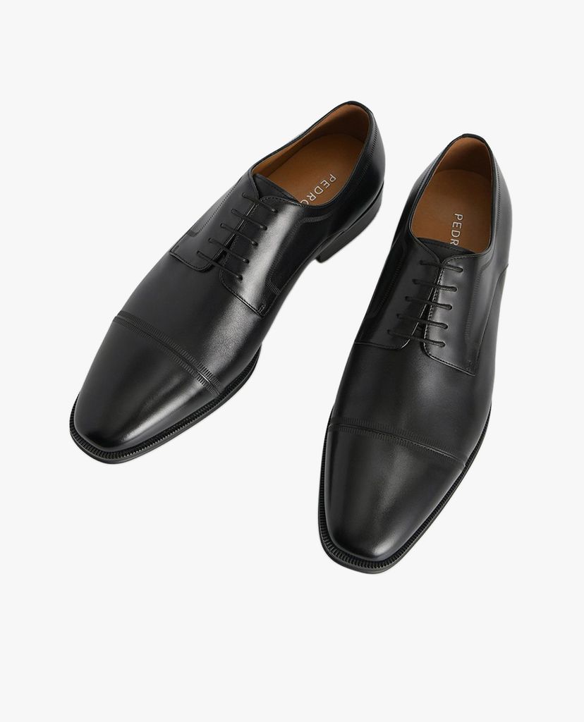 PEDRO - Giày tây nam thắt dây Burnished Leather
