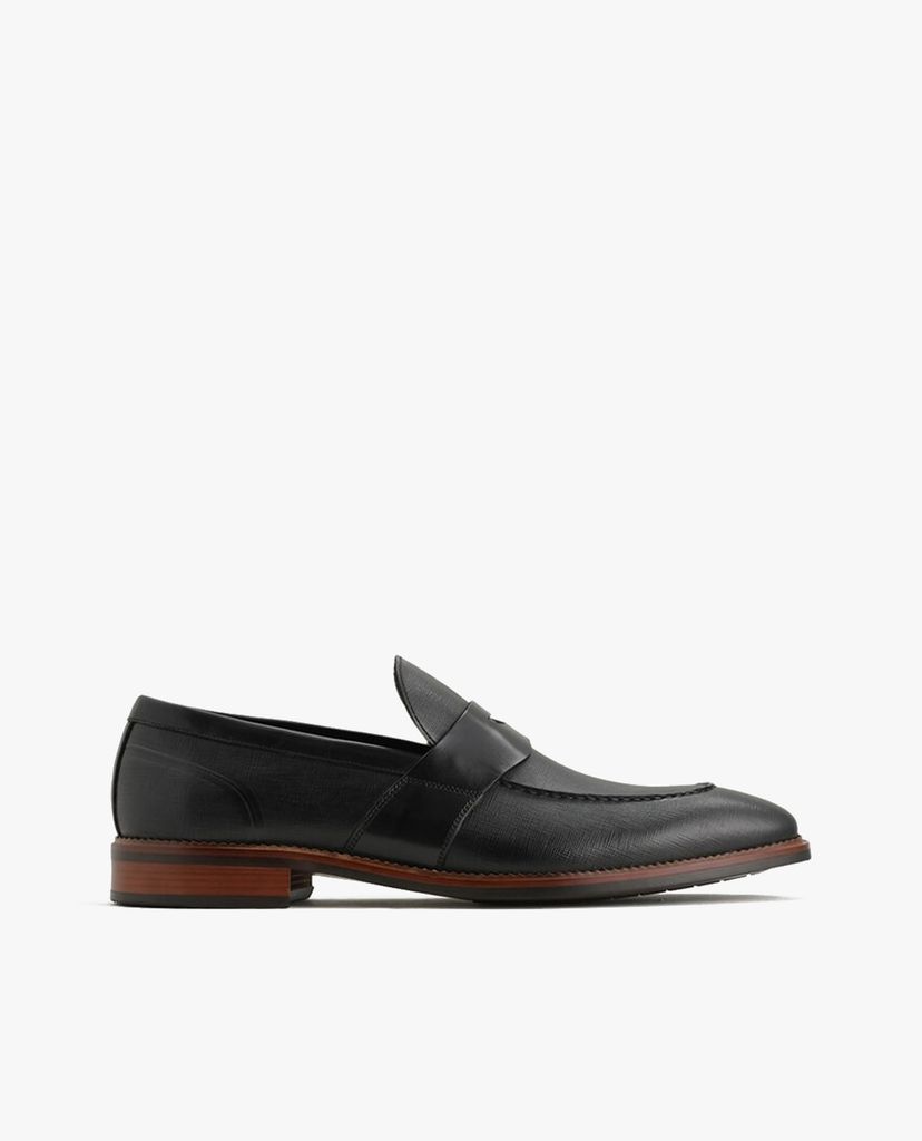 PEDRO - Giày tây nam Textured Penny Loafers