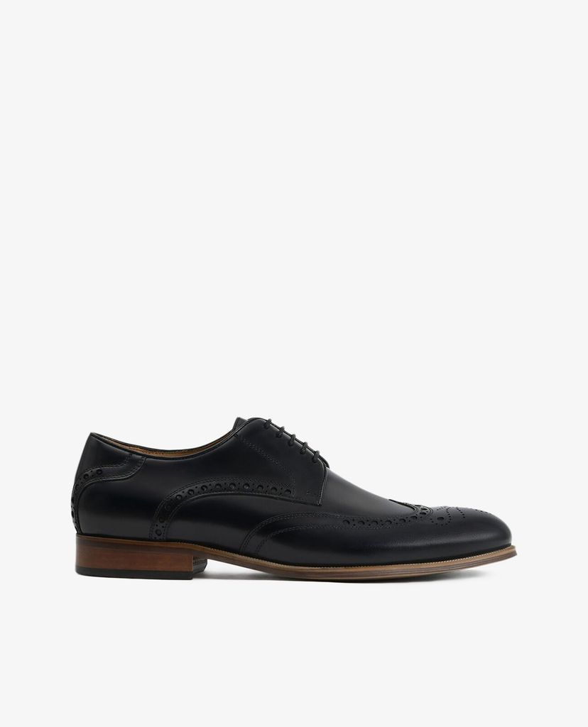 PEDRO - Giày tây nam mũi nhọn Leather Brogues