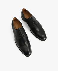 PEDRO - Giày tây nam da buộc dây thời trang Textured