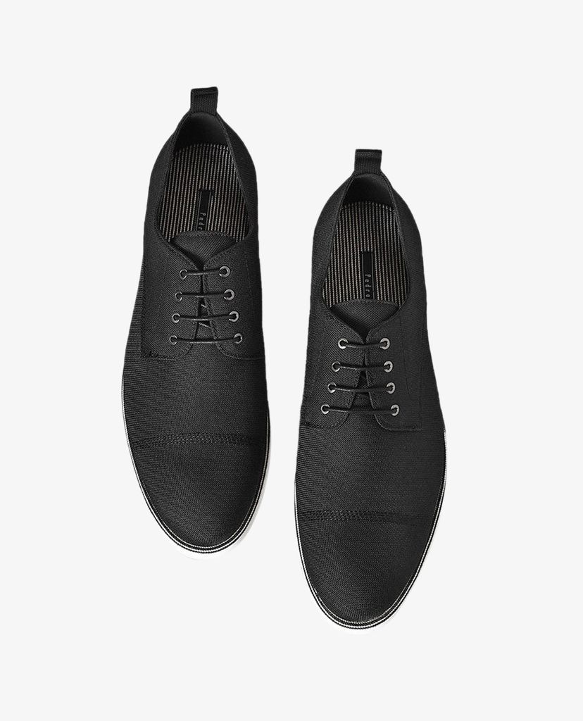 PEDRO - Giày tây nam phối dây buộc Denim Derby