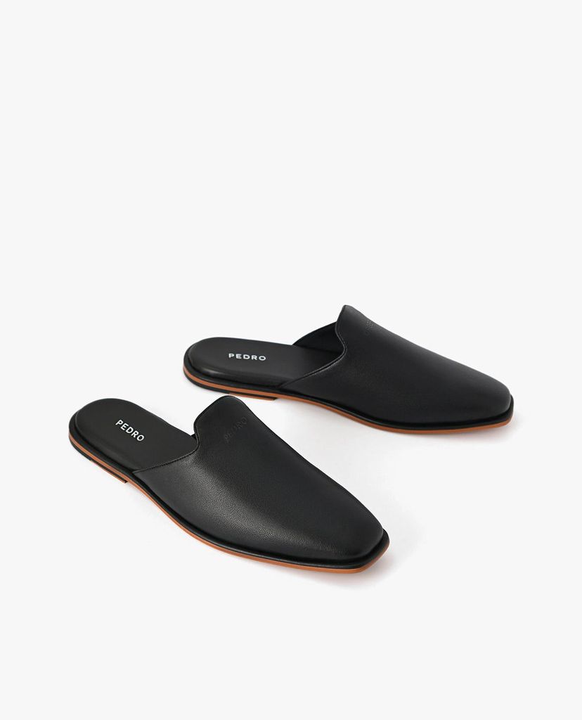 PEDRO - Giày mules nam mũi vuông Slip On Leather