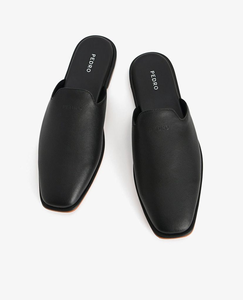 PEDRO - Giày mules nam mũi vuông Slip On Leather