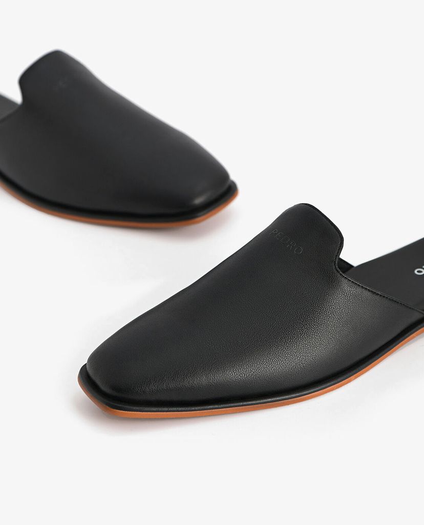 PEDRO - Giày mules nam mũi vuông Slip On Leather