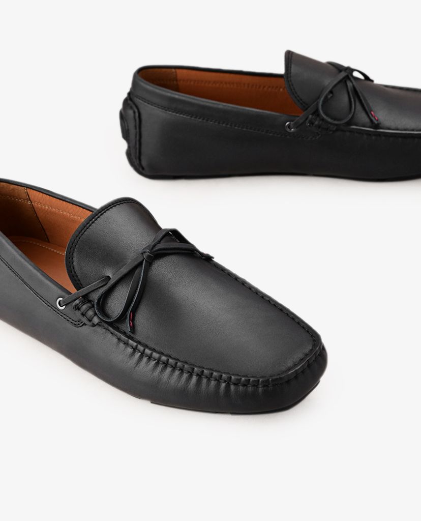 PEDRO - Giày lười nam Bow Tie Moccasin