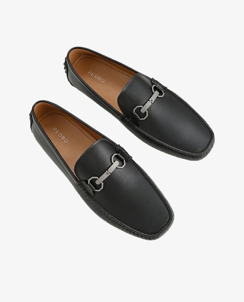 PEDRO - Giày lười nam Leather Bit