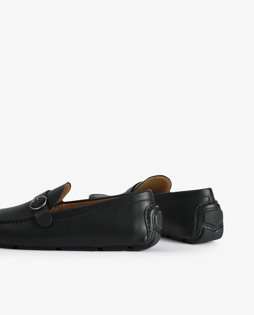 PEDRO - Giày lười nam khóa tròn Buckle Detailing