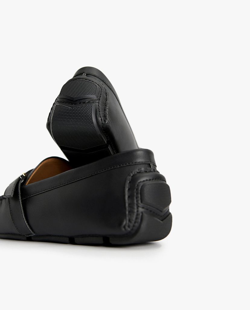 PEDRO - Giày lười nam mũi vuông Leather Moccasins