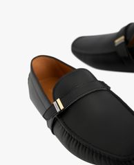 PEDRO - Giày lười nam mũi vuông Leather Moccasins