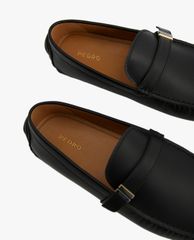 PEDRO - Giày lười nam mũi vuông Leather Moccasins