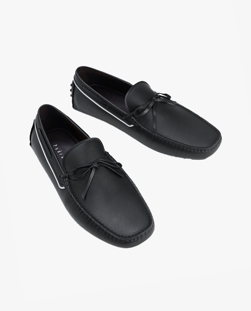 PEDRO - Giày lười nam phối nơ Leather Bow