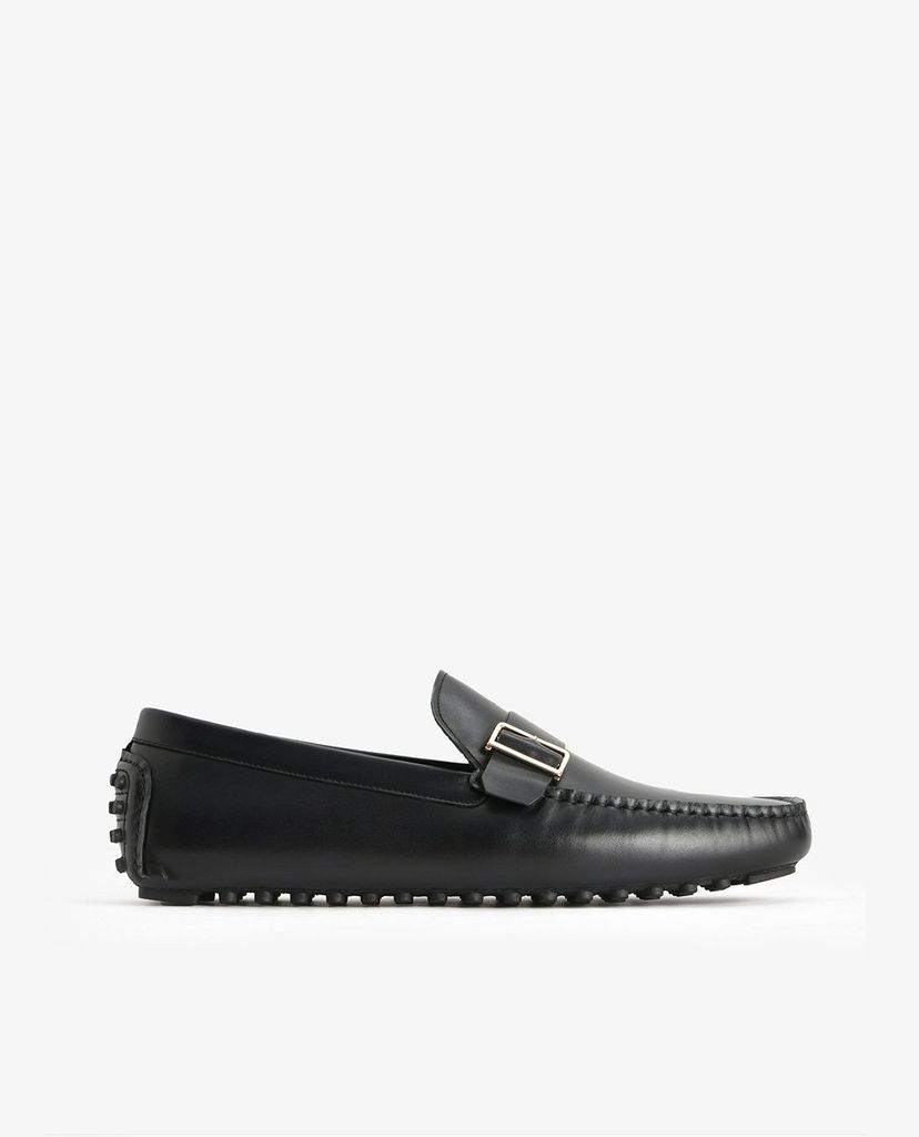 PEDRO - Giày lười nam phối quai ngang Buckled Leather Moccasin