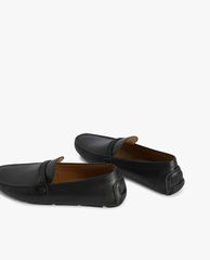 PEDRO - Giày lười nam mũi tròn Leather Moccasins