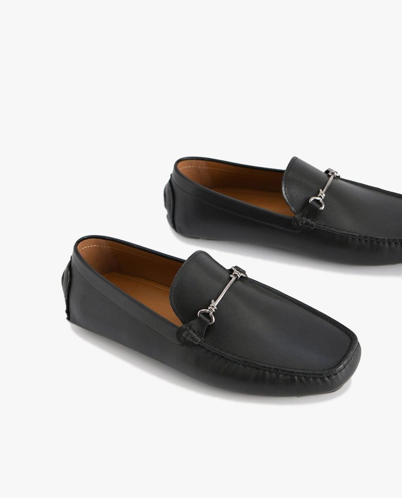 PEDRO - Giày lười nam mũi vuông Bit Detailing