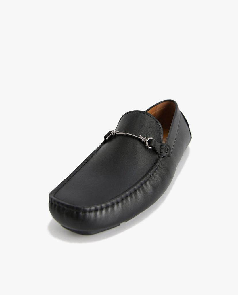 PEDRO - Giày lười nam mũi vuông Bit Detailing